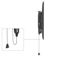 Стенна стойка за TV, 203 см (80") до 50 кг, защита срещу кражба