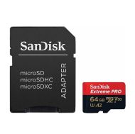 Micro SDXC 64GB V30+adapt, SanDisk Extreme Pro