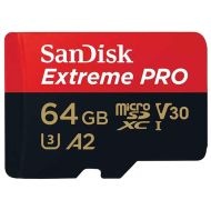 Micro SDXC 64GB V30+adapt, SanDisk Extreme Pro