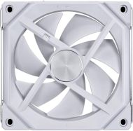 Вентилатор Lian Li Uni Fan REVERSE SL V2, 120mm, ARGB, Бял