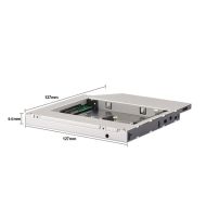 Caddy HDD/SSD for NB, 9.5mm, M2-SATA