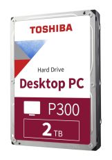 Твърд диск Toshiba P300 2TB ( 3.5", 256MB, 7200 RPM, SATA 6Gb/s )