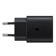 USB-C Charger, 25W Samsung + Type C Cable, Black