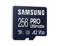Памет Samsung 256GB micro SD Card PRO Ultimate with USB Reader , UHS-I, Read 200MB/s - Write 130MB/s, U3, V30, A2