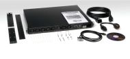Филтър Tripp Lite by Eaton 3.7kW Single-Phase 208/230V Switched PDU - LX Platform, 8 C13 Outlets, C20 Input with L6-20P Adapter, 2.4m Cord, 1U Rack-mount, TAA