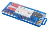 Инструмент Lanberg 100pcs cable terminal kit with crimper toolbox