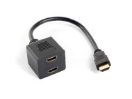 Адаптер Lanberg adapter HDMI-A (m) -> HDMI-A (f) x2 splitter, 20cm cable