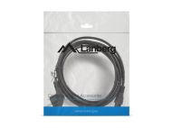 Кабел Lanberg CEE 7/7 (MICKEY) -> IEC 320 C5 power cord 3m VDE, black