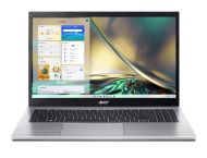 Лаптоп Acer Aspire 3, A315-59-39M9, Core i3 1215U, (up to 4.40Ghz, 10MB), 15.6" FHD (1920x1080) IPS SlimBezel AG, 1*16GB DDR4, 512GB SSD PCIe, Intel UMA Graphics,Cam&Mic, 802.11ac + BT, No OS, Silver