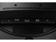 Монитор Samsung C27G55TQ, 27" Odyssey GAMING, Curved 1000R, VA QLED, 144 Hz, 1 ms MPRT, 2560x1440, 300 cd/m2, 2500:1 Contrast, FreeSync Premium, HDR10, Eye Saver Mode, Flicker Free, Game Mode, Display Port 1.2, HDMI 2.0, Headphone Jack,  178°/178°, Black