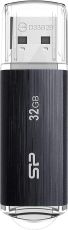 USB памет SILICON POWER Blaze B02, 32GB, USB 3.2 Gen 1, Черен