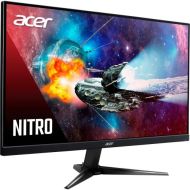 Монитор Acer Nitro QG241YM3bmiipx, 23.8" IPS, Anti-Glare, LED, ZeroFrame, FreeSync, 180Hz,1ms(VRB), 100M:1, 250nits, FHD (1920x1080), sRGB99%, DP, 2xHDMI, Audio out, Speaker 2Wx2, BlueLightShield Pro, Tilt, Black