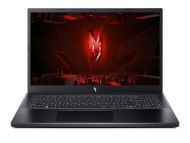 Лаптоп Acer Nitro 5, ANV15-51-72K9, Intel Core i7-13620H (up to 4.90 GHz, 24MB), 15.6" FHD IPS SlimBezel 144Hz, 16GB DDR5, 1024GB PCIe NVMe SSD, GeForce RTX 3050 6GB GDDR6, INTEL 2X2 AX+BT, HD Cam, FP, KB Backlight, No OS, Black