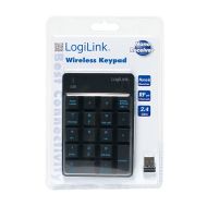 NumPad 18 keys,Wireless, Black, LogiLink ID0120