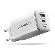 USB-A/2xC Charger, 65W,PD3.0/QC4,AXAGON ACU-DPQ65W
