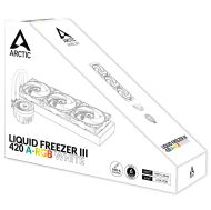 Охладител за процесор Arctic Liquid Freezer III 420 White A-RGB, ACFRE00153A