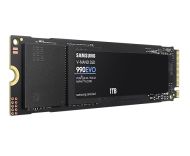 Твърд диск Samsung SSD 990 EVO 1TB PCIe 4.0 NVMe 2.0 M.2 V-NAND TLC, 256-bit Encryption, Read 5000 MB/s Write 4200 MB/s