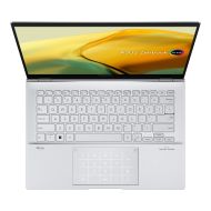 Лаптоп Asus Zenbook UX3402VA-KM540W, Intel i5-13500H, 14.0" ,WQXGA+ (2880 x 1800) 16:10 aspect ratio, DDR5 16GB(ON BD.),512 GB PCIEG4 SSD, Windows 11, Silver