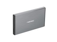 Кутия за твърд диск Natec External HDD/SSD Enclosure Rhino Go SATA 2.5" USB 3.0 Grey