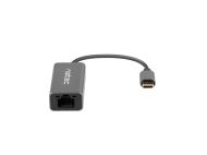 Адаптер Natec Cricket USB to RJ45 Ethernet Adapter Network Card Cricket USB-C 3.1, 1xRJ45 1GB, Cable