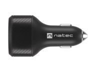 Зарядно устройство Natec Coney 2xUSB, 1xUSB-C Quick charger 84W Black
