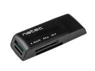 Аксесоар Natec Card Reader MINI ANT 3 SDHC MMC M2 MICRO SD USB 2.0 Black