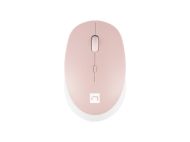 Мишка Natec Mouse Harrier 2, 1600 DPI Bluetooth 5.1 White-Pink