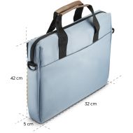 Чанта за лаптоп Hama "Silvan", от 40 - 41 см (15,6"-16,2"), светло синьо
