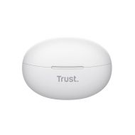 Слушалки TRUST Yavi Bluetooth ENC Earphones White