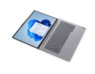 Лаптоп Lenovo ThinkBook 14 G6 Intel Core i5-1335U (up to 4.6GHz, 12MB), 16GB DDR5 5200MHz, 512GB SSD, 14" WUXGA (1920x1200) IPS AG, Intel Iris Xe Graphics, WLAN, BT, FHD&IR Cam, Backlit KB, Arctic Grey, FPR, 3 cell, DOS, 3Y CCI