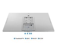 Монитор Samsung LS27C902PAUXEN ViewFinity S9 S90PC, LED IPS, 5ms, 5120x2880, 600cd/m2, 5W x 2, Wirelss DEX, Mini-DP, USB Hub, Thunderbolt, Silver