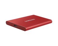 Външен SSD Samsung T7 Indigo Red SSD 2TB, USB-C, Червен