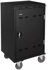 Зарядна станция ACER Charging cart  24 slots, supports Laptops, Chromebooks, Tablets up to 15.6'', 2 point steel locking mechanism,Smart cycle charching technology, Streamlined cable and power management, Solid Steel