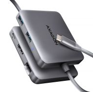 USB-C Multiport, 5Gbps, 5-port, PD, AXAGON HMC-5HL