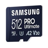 Micro SDXC 512GB 200/130MB+Ad, Samsung ProUltimate