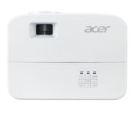 Мултимедиен проектор Acer Projector P1257i DLP, XGA (1024x768), 4800 ANSI LUMENS, 20000:1, 2x HDMI, RCA, Wireless dongle included, Audio in/out, VGA in/out, RS-232,Bluelight Shield, LumiSense, Built-in 10W Speaker, 2.4kg, White+Acer T82-W01MW 82.5" (16:10