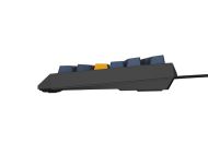 Клавиатура Genesis Gaming Keyboard Thor 230 TKL Naval Blue Negative US RGB Mechanical Outemu Panda