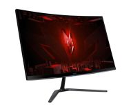 Монитор Acer Nitro ED270RS3bmiipx, 27" Curved 1500R, VA, Anti-Glare, FHD 1920x1080, ZeroFrame, FreeSync Premium, 180Hz, 1ms, 100M:1, 250 cd/m2, 1xDP, 2xHDMI, HDR 10, Speakers 2Wx2, Audio in/out, VESA, Tilt, Acer Display Widget, Black