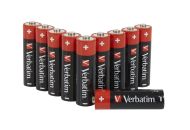 Батерия Verbatim ALKALINE BATTERY AA 10 PACK (HANGCARD)