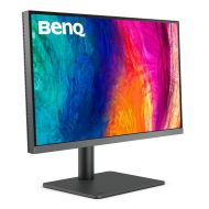 Монитор BenQ PD2706U, 27" IPS LED, 5ms,3840x2160 4K UHD, Designer, AQCOLOR, 95% P3, 99% Rec.709, 99% sRGB, HDR10, B.I., LBL, KVM Switch, ICCsync, CAD/CAM, DualView, 1200:1, 350 cd/m2, HDMI, DP, USB Type-C(65W, DP alt), Speak.2x2.5W, Height Adj.,Swivel,Til