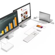 HAMA Докинг станция "Connect2Office Basic V2" USB-C, 9 в 1 за лаптоп