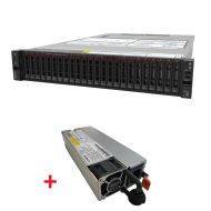 Сървър Lenovo ThinkSystem SR650 Xeon Silver 4210R (10C 2.4GHz 13.75MB Cache/100W), 32GB 2933MHz (1x32GB, 2Rx4 RDIMM), O/B, 9350-8i, 1Gb 4-port RJ45 LOM, 2x750W, XCC Enterprise, Tooless Rails