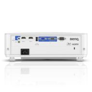Мултимедиен проектор BenQ MU613 DLP, WUXGA; Brightness: 4000 AL; High contrast ratio 10,000:1; 1.1X zoom (1.5 - 1.65); 15,000 hrs lamp life (LampSave mode); 2.8 kg; Noise 29dB (eco); USB Type A x1 (1.5A); Speaker 2W x1; HDMI x2 (1 with MHL);  Audio-in, Au