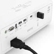 Мултимедиен проектор BenQ LH650 DLP, FHD 1080P, 4000 ANSI lumens, Laser, 3000000: 1, TR 1.15~1.5, HDMI x2, RS232 x1, USB Type A x2, USB TYPE C x1, Audio out x1, 10W speaker, Smart Eco, Optional Wireless Projection