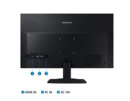 Монитор Samsung LS24A336 24" VA LED, 1920x1080, 250cd/m2, HDMI 1.4, Black