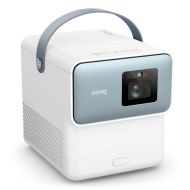 Мултимедиен проектор BenQ GP100 DLP, Portable, Home Entertainment Luxury, Android TV, 1000 AL, 1080p, LED, TR 1.2, Auto Focus, Auto 2D Keystone, Contrast Ratio (FOFO) 100,000:1, 20W treVolo Chamber speaker (2.1 ch), HDMI 2.0, ATV2 with Netflix preload, Ga
