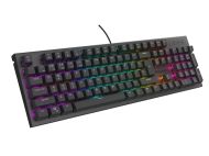 Клавиатура Genesis Mechanical Gaming Keyboard Thor 303 RGB Backlight Brown Switch US Layout Black