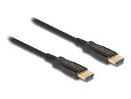 Оптичен кабел Delock, HDMI 8K, 60 Hz, 25 m