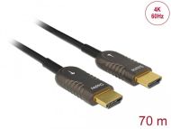 Оптичен кабел Delock, Активен, HDMI-A мъжко - HDMI-A мъжко, 4K, 60Hz, 70 m