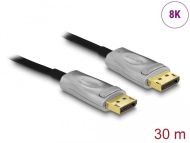 Оптичен кабел Delock, Активен, DisplayPort 1.4, 8K, 30 m